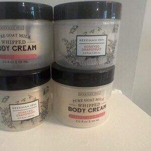 Beekman Honey Grapefruit 2 oz Body Cream ( X4)
